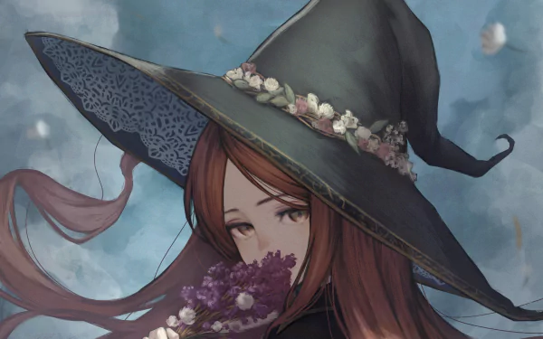 Anime witch HD Desktop Wallpaper | Background Image