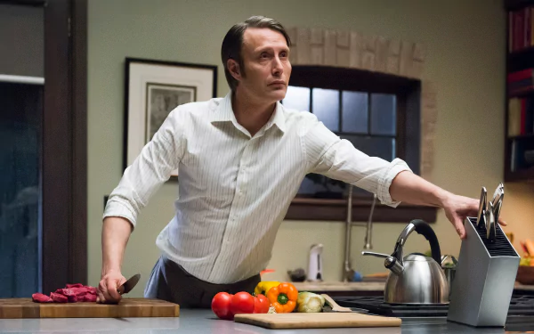 Mads Mikkelsen Hannibal Lecter TV Show Hannibal HD Desktop Wallpaper | Background Image