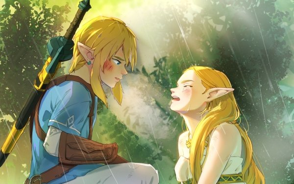 Video Game The Legend of Zelda: Tears of the Kingdom Zelda Link HD Wallpaper | Background Image