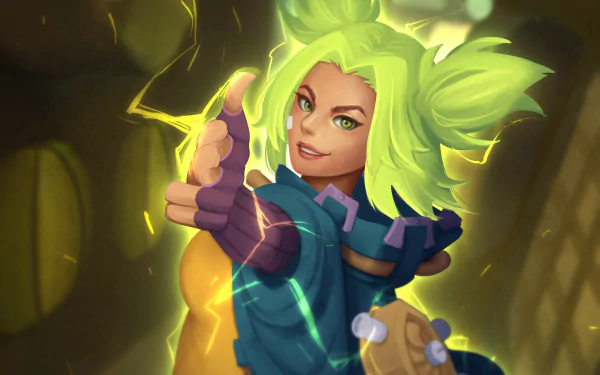  Zeri - League Of Legends by Margareth