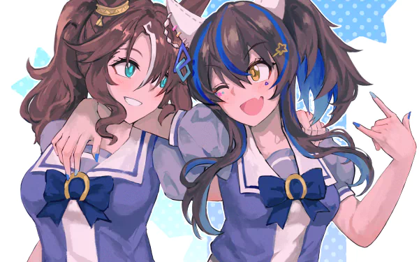  Daitaku Helios &amp; Mejiro Palmer by ootato