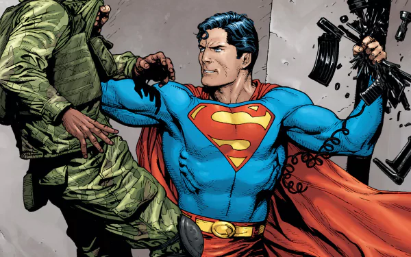 Superman Comic Superman: Secret Origin HD Desktop Wallpaper | Background Image