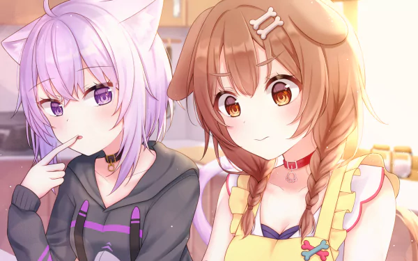  Inugami Korone &amp; Nekomata Okayu