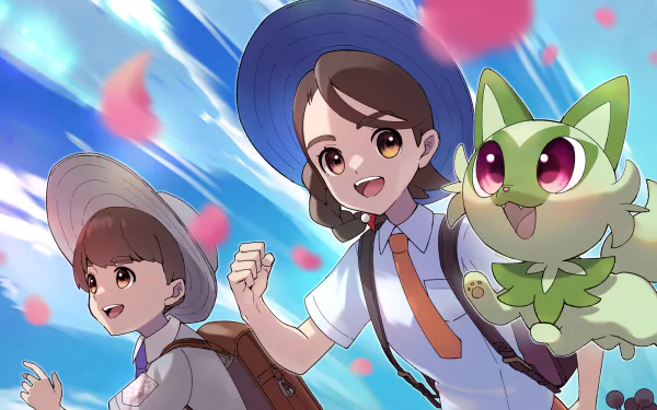 video game Pokémon: Scarlet And Violet HD Desktop Wallpaper | Background Image
