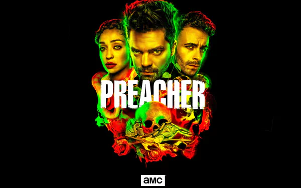 Ruth Negga Joseph Gilgun Dominic Cooper TV Show preacher HD Desktop Wallpaper | Background Image