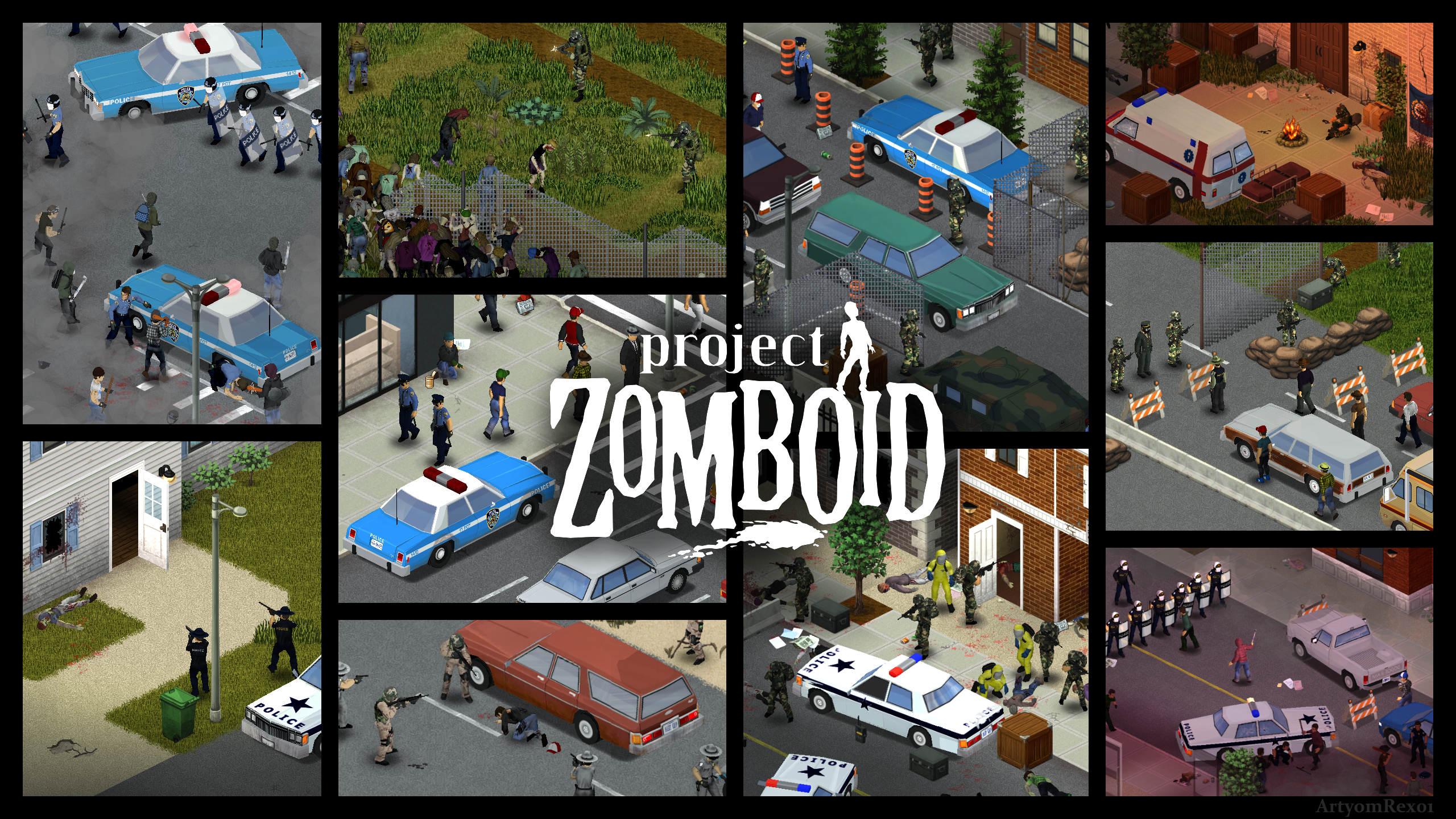 Video Game Project Zomboid HD Wallpaper | Background Image