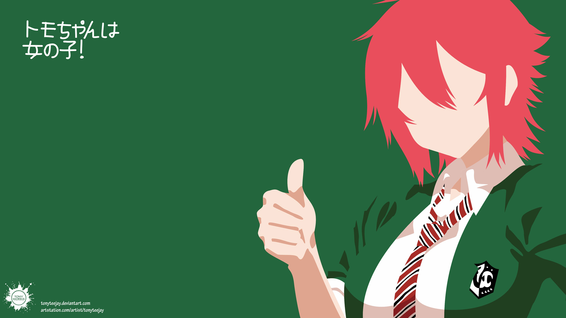 Download Tomo chan is a girl wallpaper android on PC