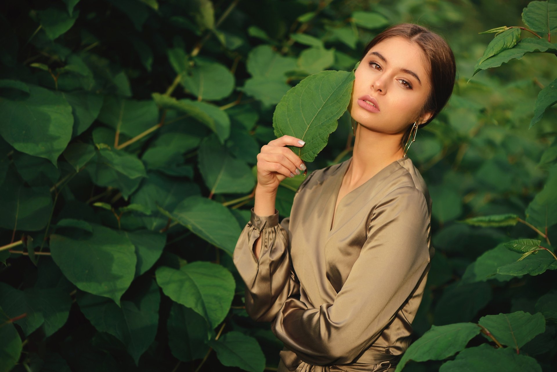 Download Woman Model HD Wallpaper by Anastasia Dobrovolskaya