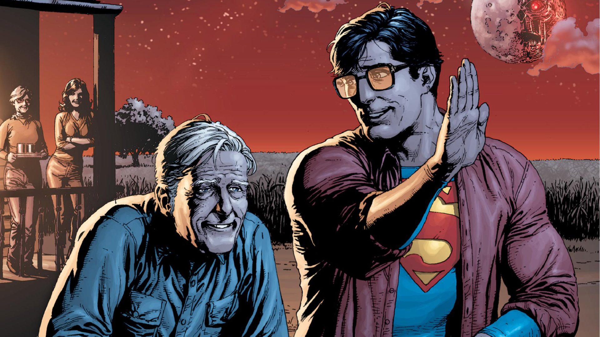 Download Comic Superman: Brainiac HD Wallpaper by Gary Frank