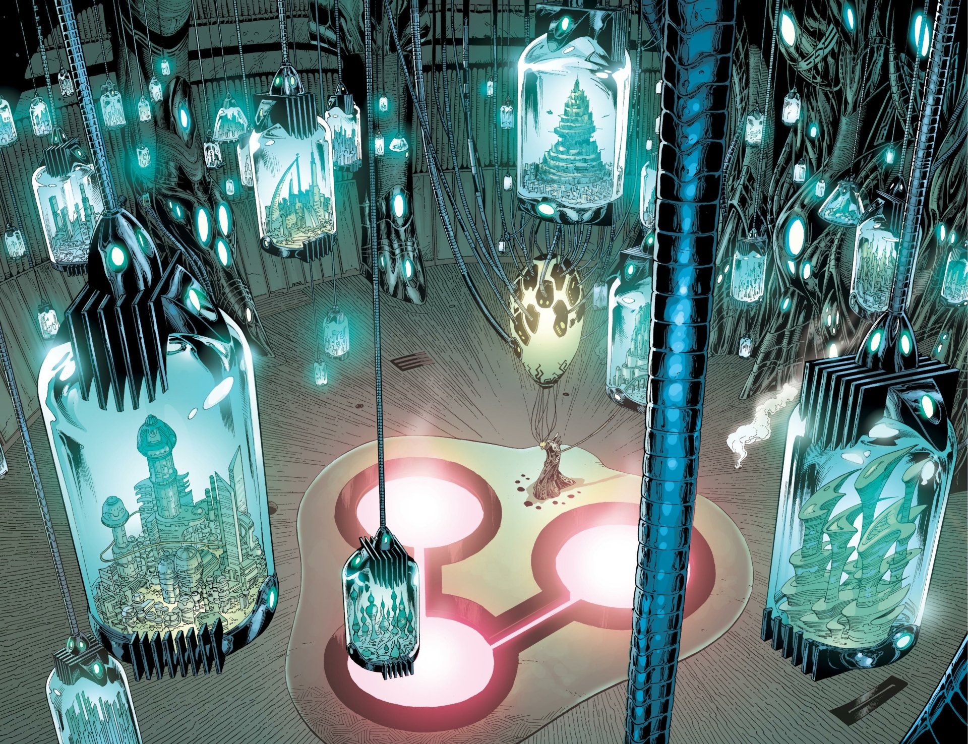 Download Comic Superman: Brainiac 4k Ultra HD Wallpaper by Gary Frank