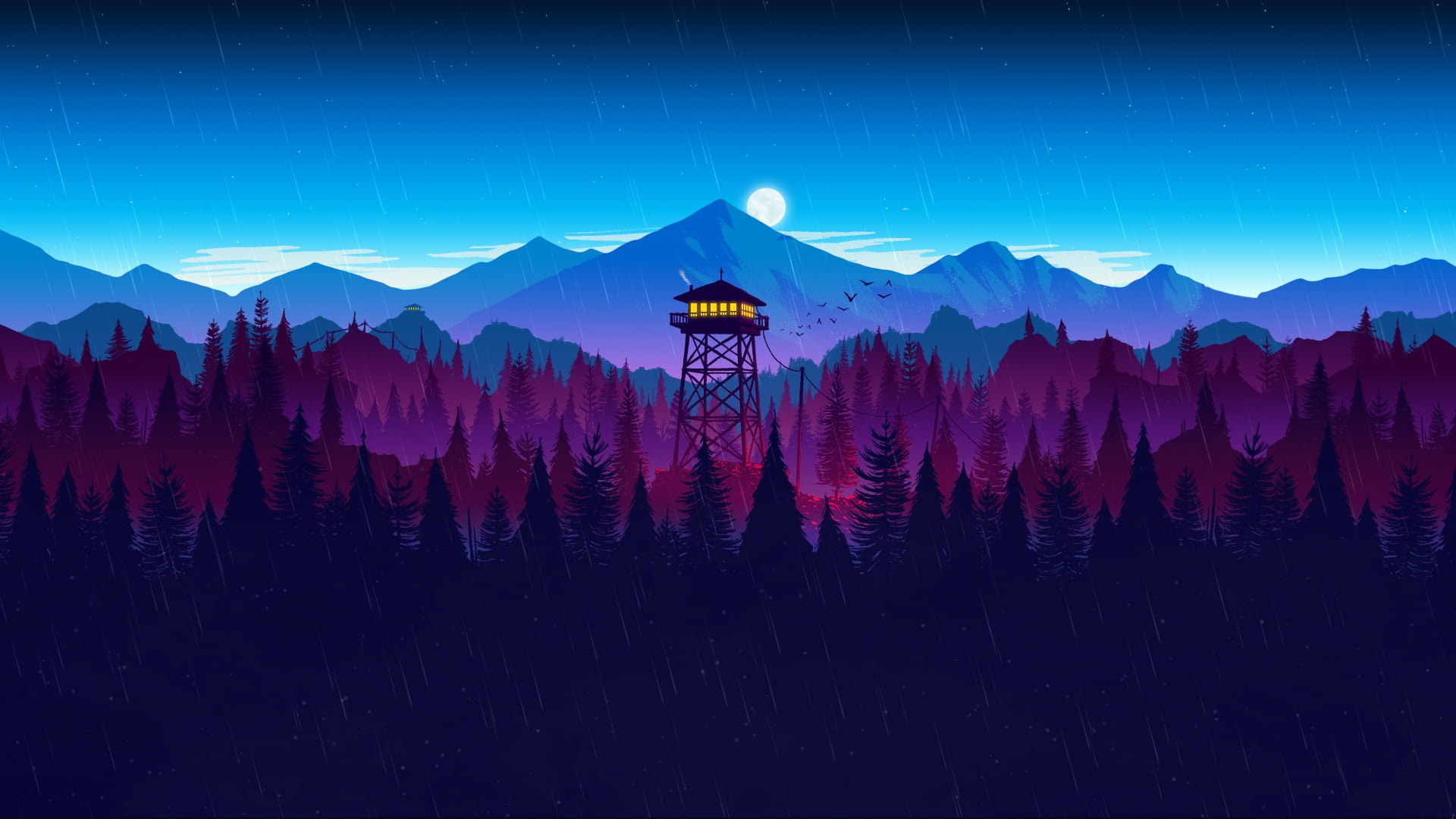 Download Video Game Firewatch (Video Game) Firewatch HD Wallpaper