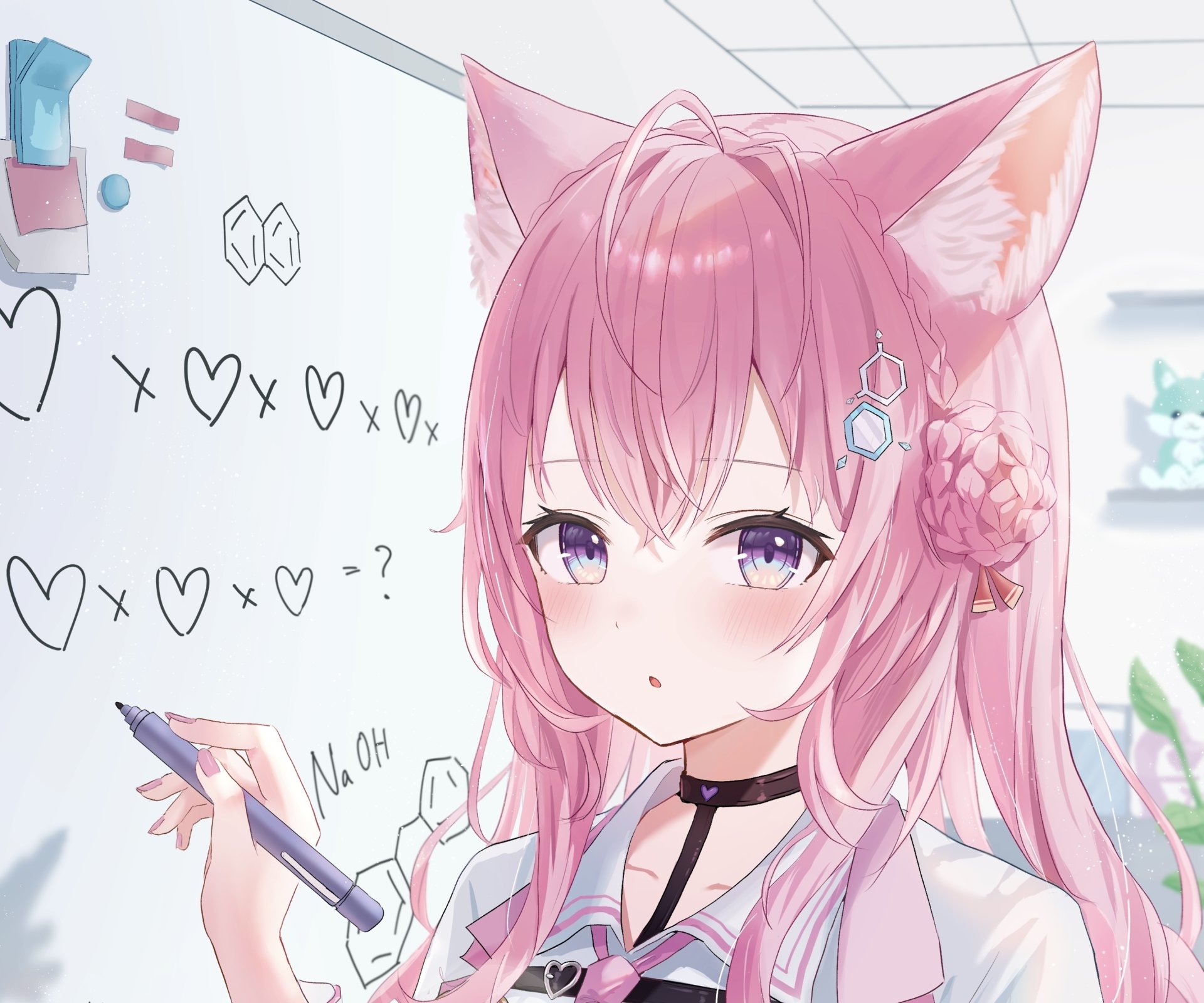 Download Hololive Hakui Koyori Anime Virtual Youtuber HD Wallpaper by Mei/inui