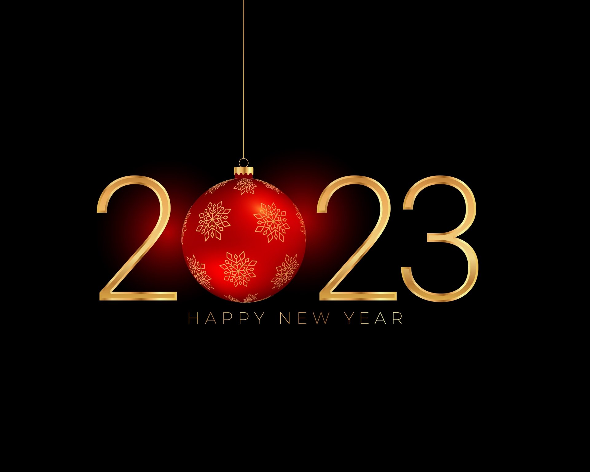 Download Holiday New Year 2023 4k Ultra HD Wallpaper