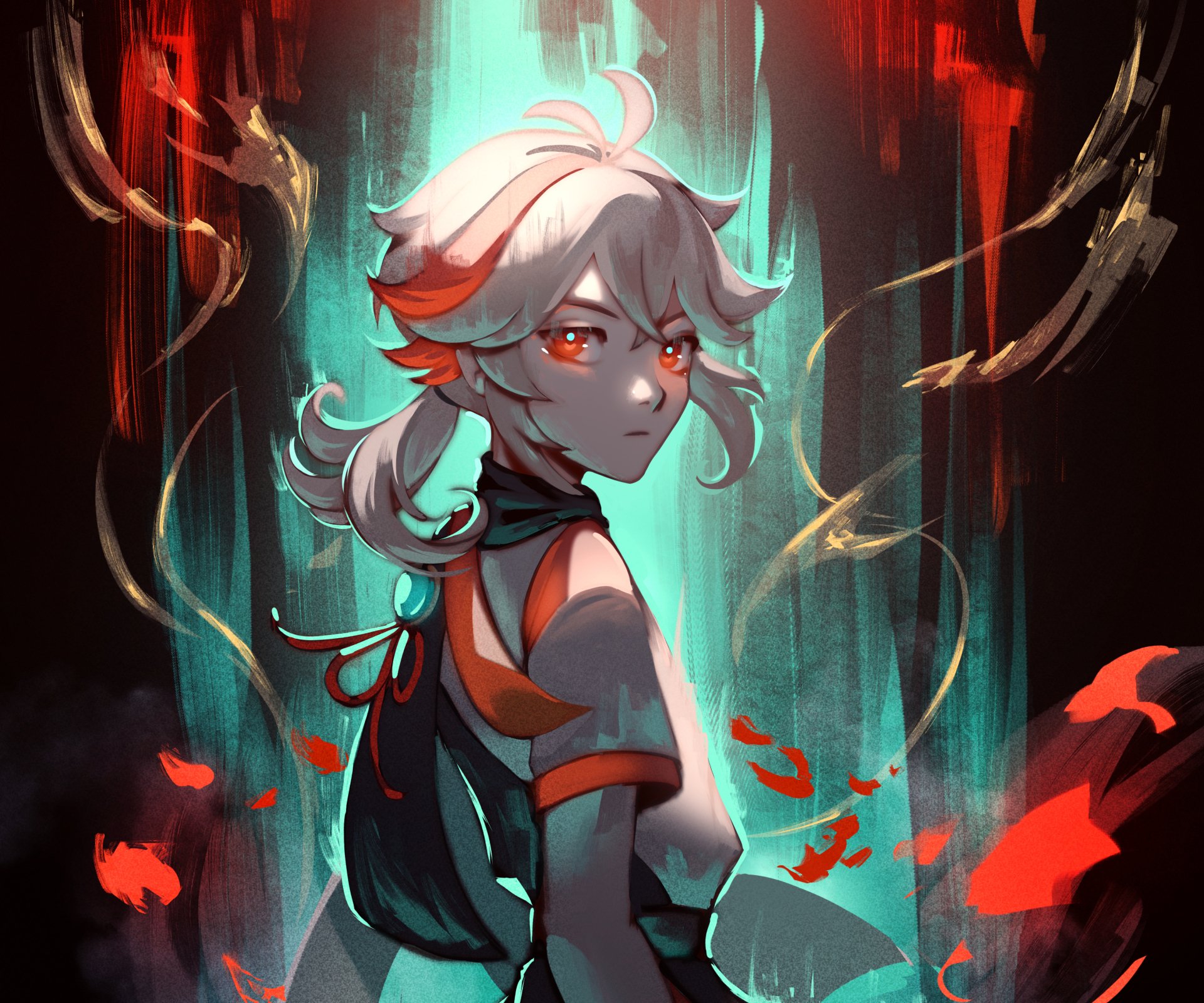 Download Kaedehara Kazuha (Genshin Impact) Video Game Genshin Impact HD Wallpaper by alinalal