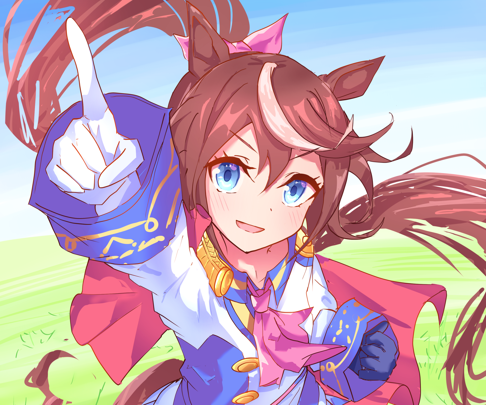 Download Tokai Teio Anime Uma Musume: Pretty Derby HD Wallpaper by ...