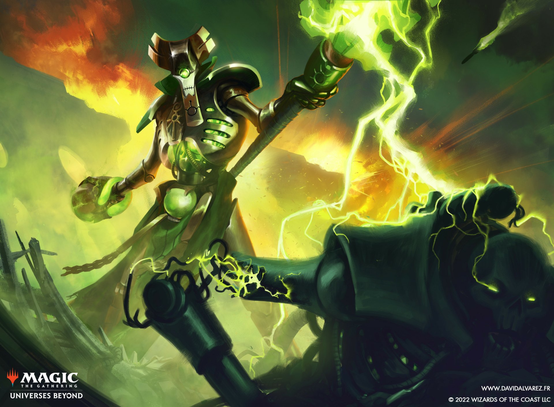 Download Man Made Magic: The Gathering HD Wallpaper by David Alvarez