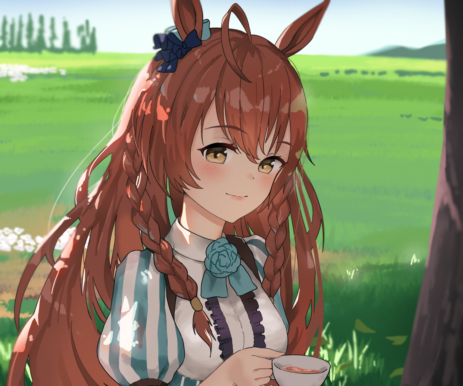 Download Mejiro Bright Anime Uma Musume: Pretty Derby HD Wallpaper