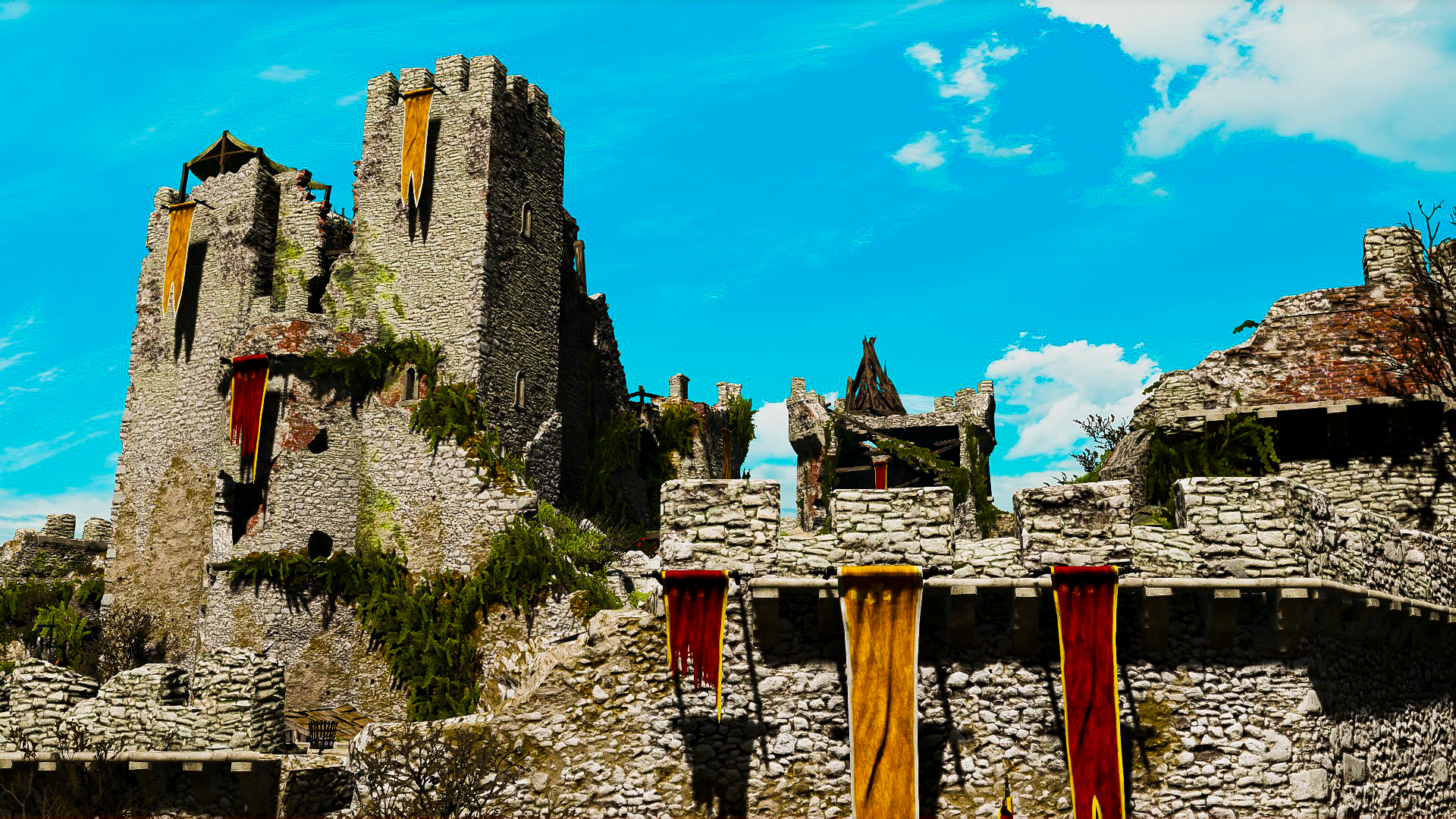 The Witcher 3 Fortress 2 by kinqbert