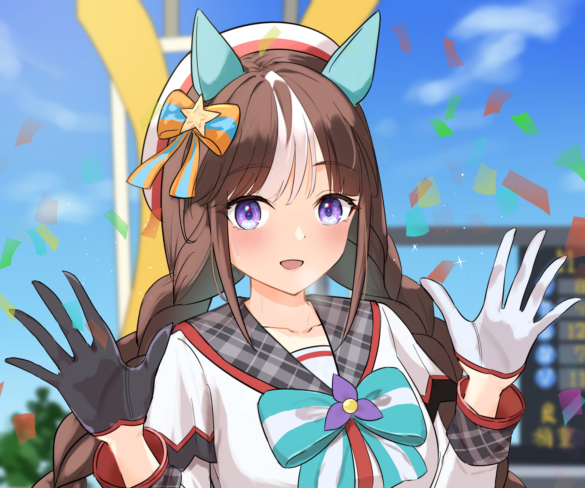 Download Hokko Tarumae Anime Uma Musume: Pretty Derby HD Wallpaper by den1115