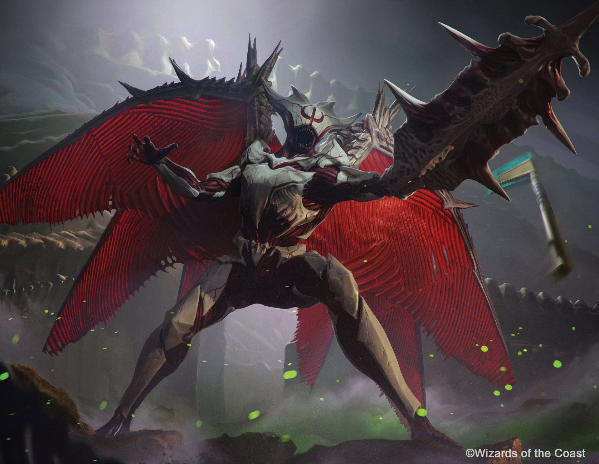 Download Man Made Magic: The Gathering HD Wallpaper by Denys Tsiperko