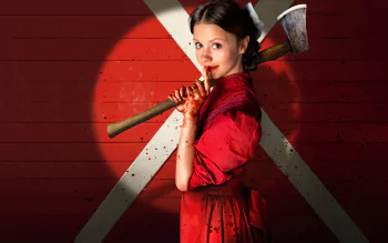 pearl mia goth red dress I'm delighted to share my new poster for Ti West's incredible film PEARL  featuring a captivating performance by the lovely Mia Goth. I've become  such a fan of this series. I can't