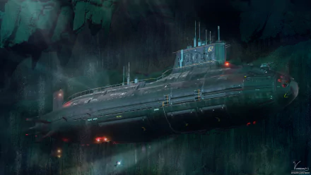 military submarine HD Desktop Wallpaper | Background Image