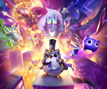 Featherknight (League Of Legends) video game Teamfight Tactics HD Desktop Wallpaper | Background Image