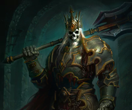  Diablo Immortal : The Skeleton King by Geunjoo Baik
