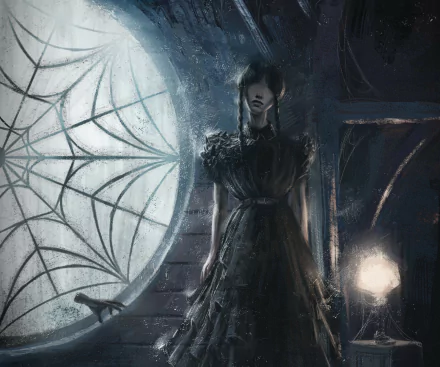 Wednesday Addams TV Show wednesday HD Desktop Wallpaper | Background Image