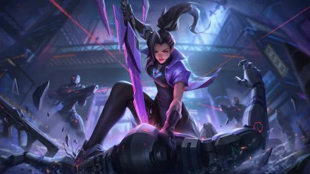 Sci Fi woman warrior HD Desktop Wallpaper | Background Image