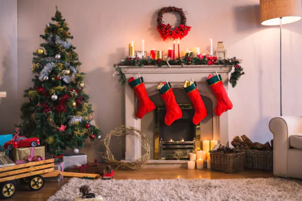 holiday Christmas HD Desktop Wallpaper | Background Image