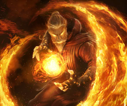 fantasy wizard HD Desktop Wallpaper | Background Image