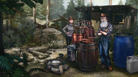 video game Moonshine Inc. HD Desktop Wallpaper | Background Image