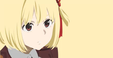 Chisato Nishikigi Anime Lycoris Recoil HD Desktop Wallpaper | Background Image
