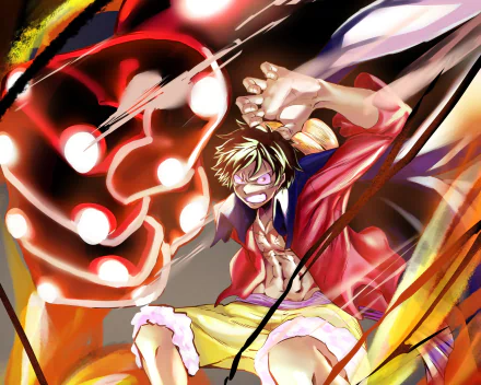 Monkey D. Luffy Anime One Piece Haki (One Piece) HD Desktop Wallpaper | Background Image