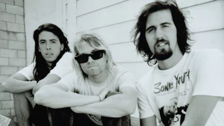Black & White grunge Rock (Music) Kurt Cobain music Nirvana HD Desktop Wallpaper | Background Image
