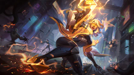 Zeri (League Of Legends) video game League of Legends: Wild Rift HD Desktop Wallpaper | Background Image