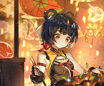  Xiangling - Genshin Impact by zishengtian123