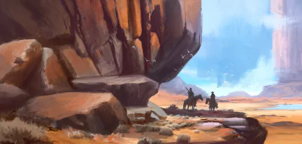 artistic cowboy HD Desktop Wallpaper | Background Image