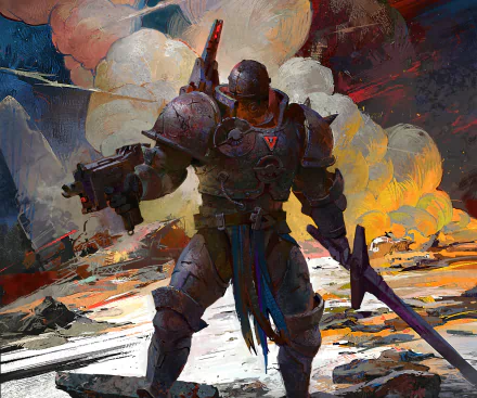  Space Soldier by Ignacio Bazan-Lazcano