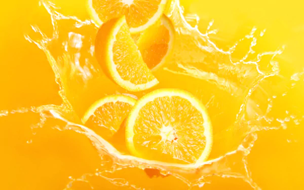 food orange (Color) HD Desktop Wallpaper | Background Image