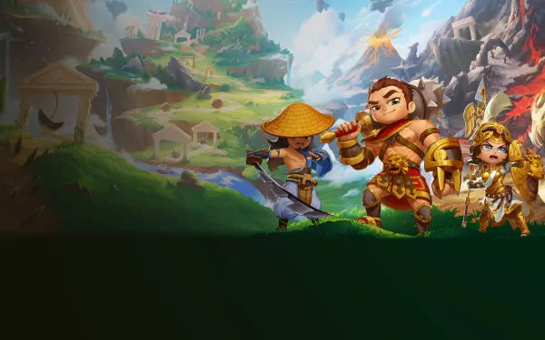 video game Divine Knockout HD Desktop Wallpaper | Background Image