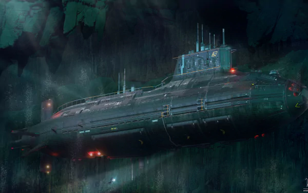 military submarine HD Desktop Wallpaper | Background Image