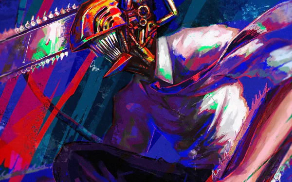Denji (Chainsaw Man) Anime Chainsaw Man HD Desktop Wallpaper | Background Image