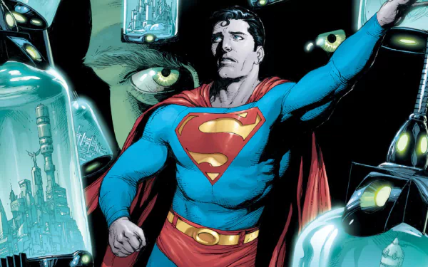 Superman Comic Superman: Brainiac HD Desktop Wallpaper | Background Image
