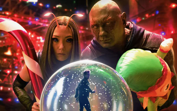 Drax The Destroyer Mantis (Marvel Comics) TV Show The Guardians of the Galaxy Holiday Special HD Desktop Wallpaper | Background Image