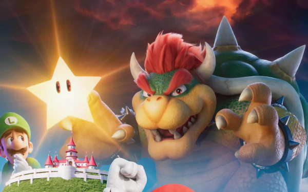 Bowser movie Super Mario Bros. (2023) HD Desktop Wallpaper | Background Image