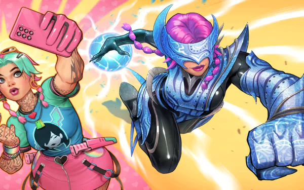  Chapter 4, Season 1 - Selene Loading Screen by David Nakayama