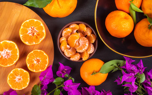 food mandarin HD Desktop Wallpaper | Background Image