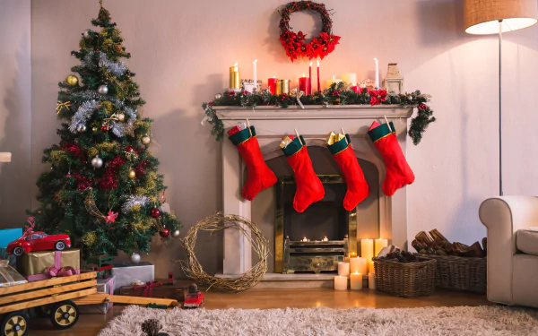 holiday Christmas HD Desktop Wallpaper | Background Image